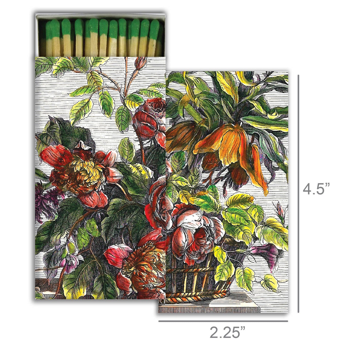 Match - Basket of Flowers - Rustbelt Candle Co.