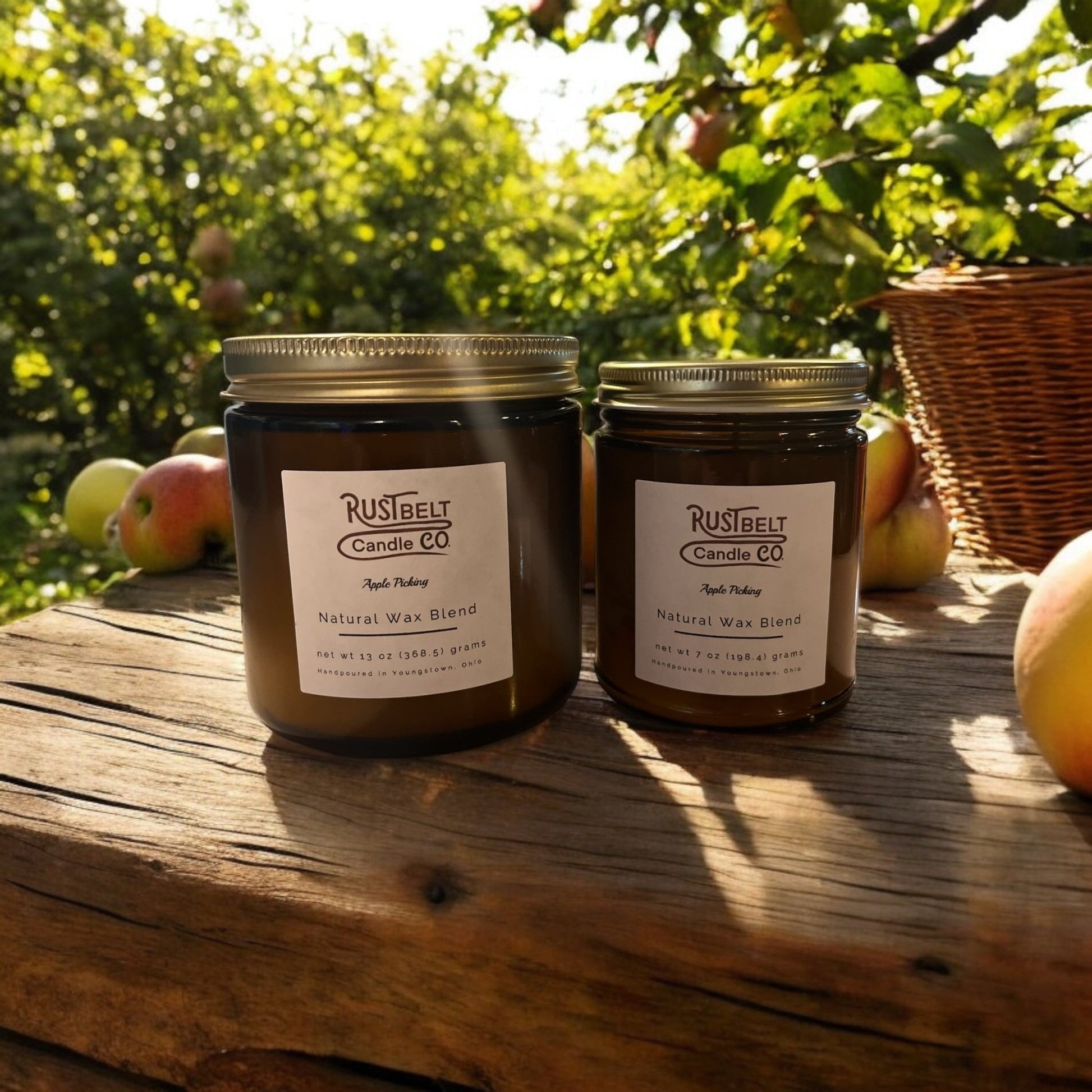 Hand-Poured Candles | Apple Picking  |Rustbelt Candle Company