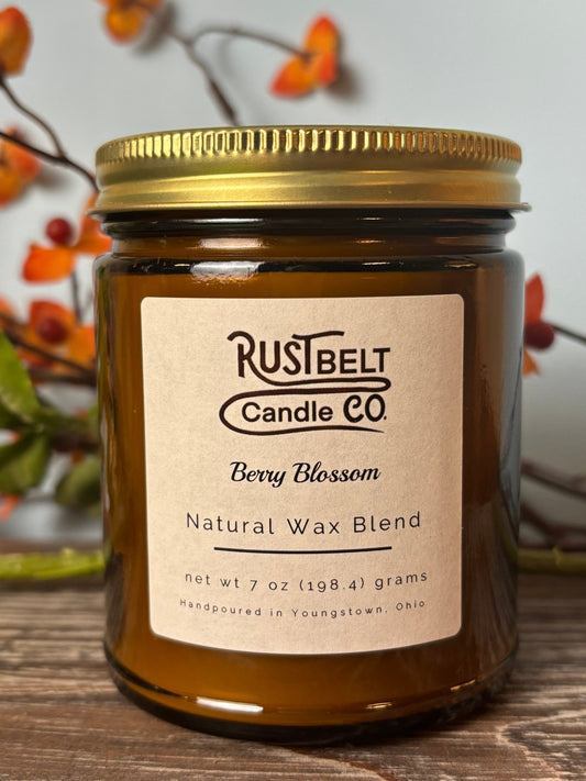 Little Batch Candles for a Cozy Home | Berry Blossom | Rustbelt Candle