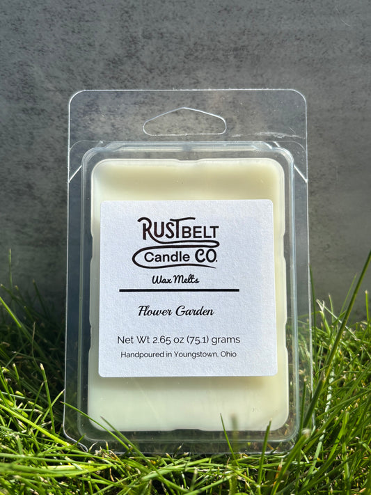 Flower Garden Scented Coco Soy Wax Melt White Wax In Clamshell Packaging